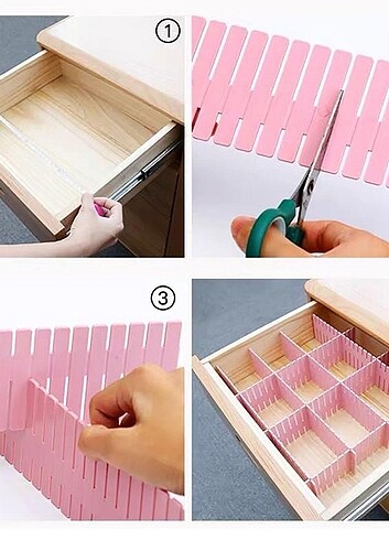 Diğer Ayarlanabilir Plastik Çekmece Bölücüler Organizer