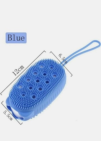 Banyo Hamam Lifi Masaj Peeling Süngerli Silikon Banyo Kesesi Sün - Görsel 2