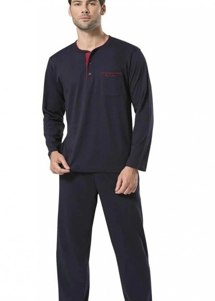Pierre Cardin Erkek Pijama Set Takım - Görsel 2