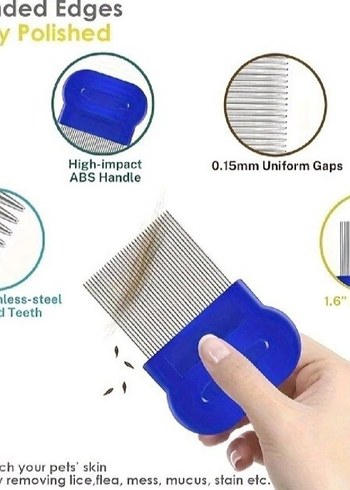 3 Lü Bit Tarağı Seti   Çelik - Görsel 4