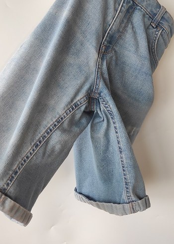 xl Beden Kadın Boyfriend Jean Kot Şort 42 Beden
