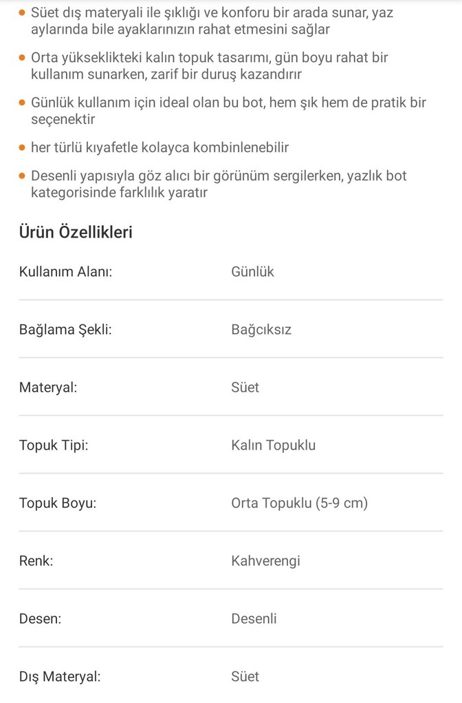 Footwear Kadın Süet Yazlık Bot Siyah Renk — görsel 9/10