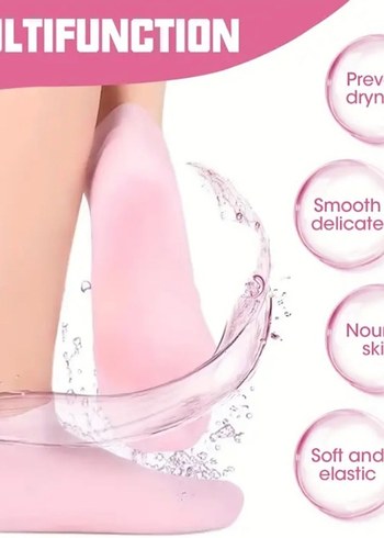 Silikon Nemlendirici Çorap ve Eldiven Seti - Görsel 5