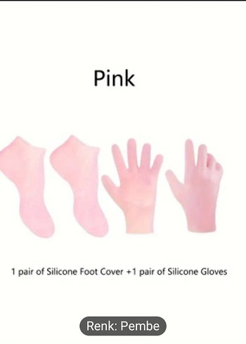 Silikon Nemlendirici Çorap ve Eldiven Seti - Görsel 10