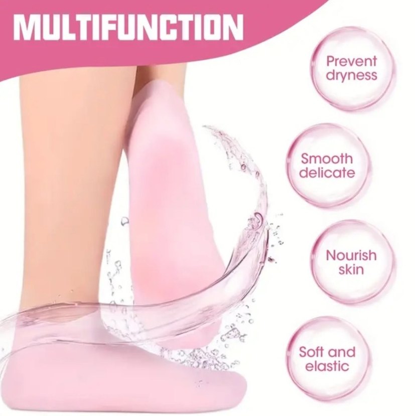 Silikon Nemlendirici Çorap ve Eldiven Seti - Görsel 5