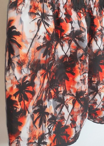 Erkek Dijital Baskılı Deniz Şortu L / 40 Beden - Görsel 7