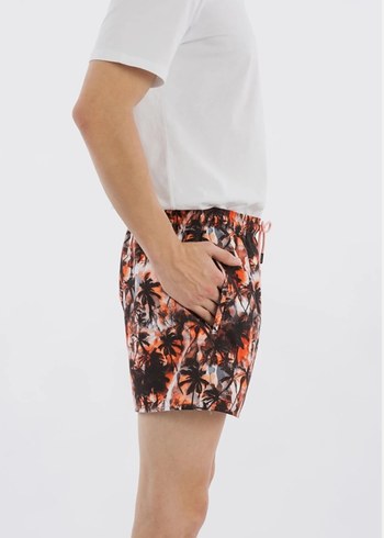 Erkek Dijital Baskılı Deniz Şortu L / 40 Beden - Görsel 2