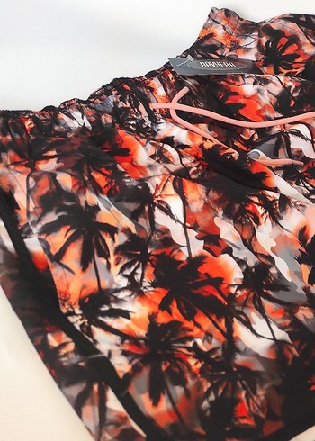 Erkek Dijital Baskılı Deniz Şortu L / 40 Beden - Görsel 6