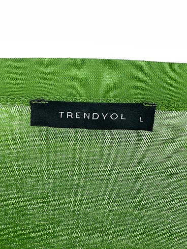 l Beden yeşil Renk Trendyol & Milla Uzun Etek %70 İndirimli.