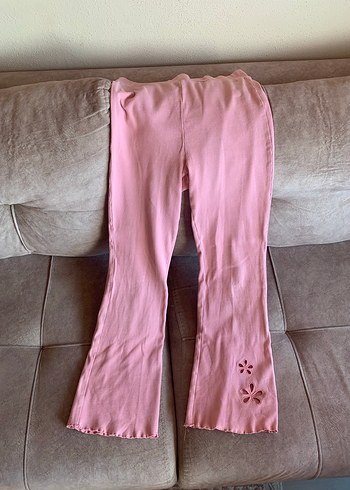 LC Waikiki Pembe Çocuk pantolon - Görsel 4
