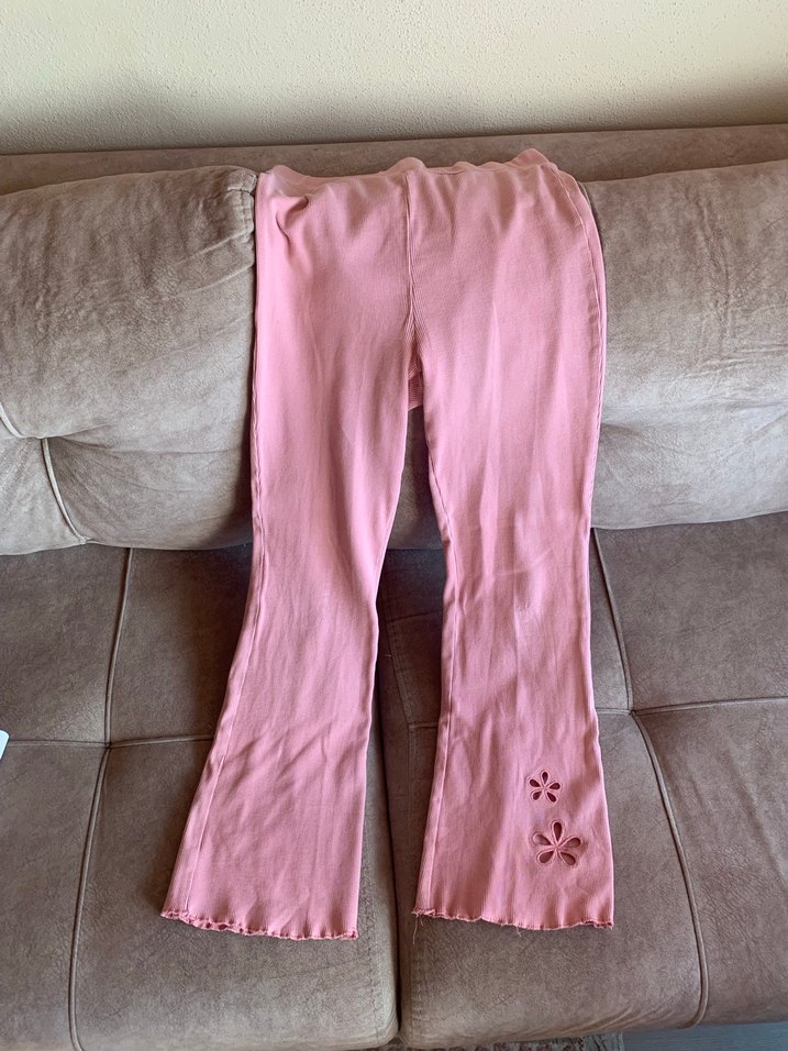 LC Waikiki Pembe Çocuk pantolon - Görsel 4
