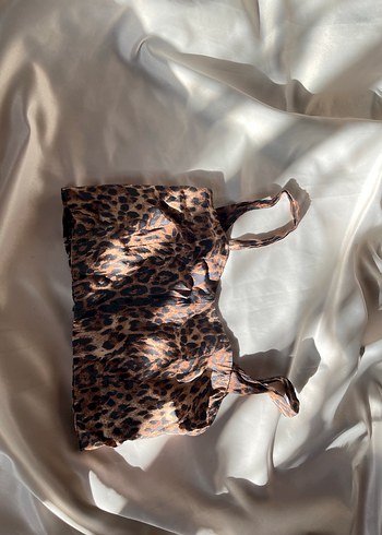Trendyol & Milla Leopar Desenli Midi Street Wear Sütyen