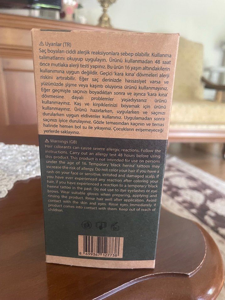 Green Therapy Bitkisel Krem Saç Boyası - Görsel 2