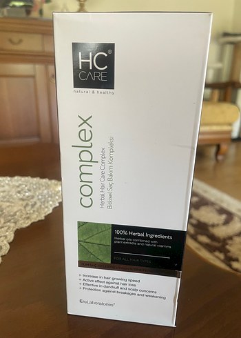 HC Care Bitkisel Saç Bakım Kompleksi 200 ml - Görsel 2