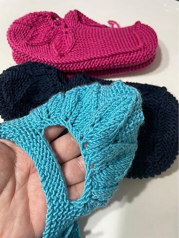 36-39 numaralara uyumlu 3 adet patik - Görsel 2