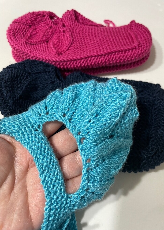 36-39 numaralara uyumlu 3 adet patik - Görsel 2