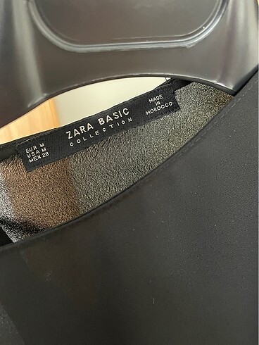 m Beden siyah Renk Zara Basic marka bluz
