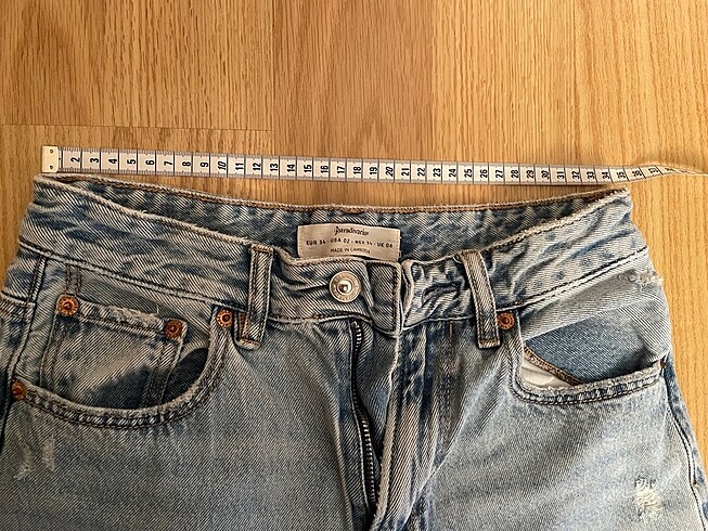 34 Beden Stradivarius marka jean pantolon
