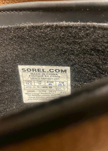 Sorel marka erkek kar botu - Görsel 8