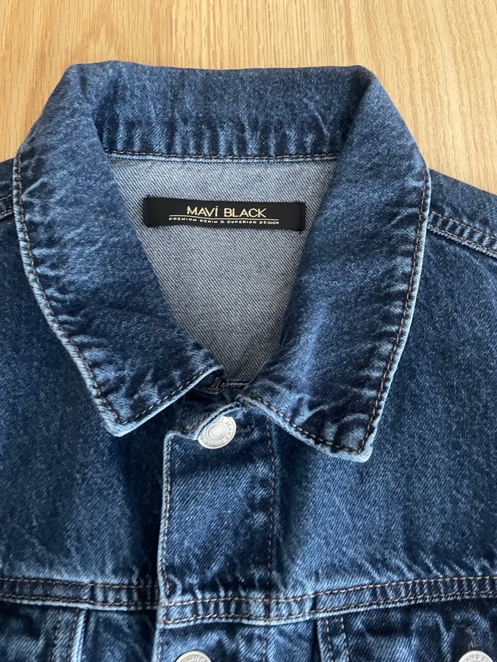 Mavi Black marka erkek denim ceket - Görsel 3