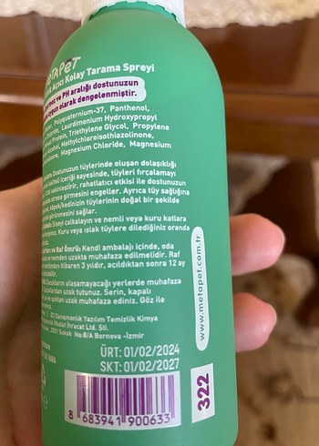 Metapet Kolay Tarama Spreyi - Görsel 4
