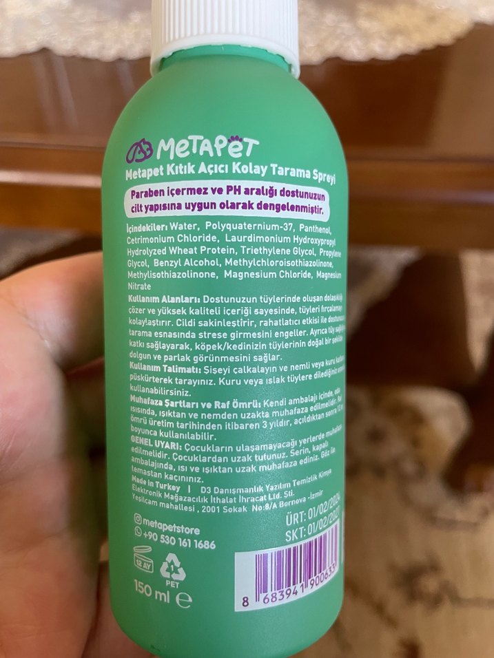Metapet Kolay Tarama Spreyi - Görsel 3
