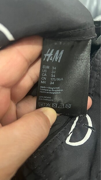Erkek deniz şortu  34 beden H&M - Görsel 5