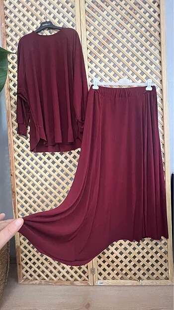 44 Beden bordo Renk Armine 1/2 beden