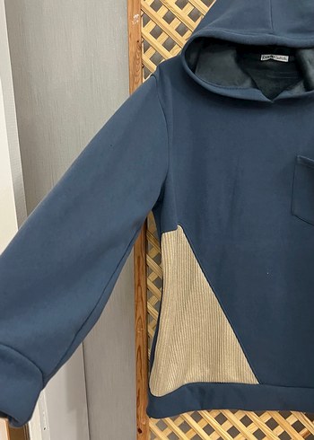 Lacivert Kapüşonlu ve Eşofman Altı Takımı - Görsel 8