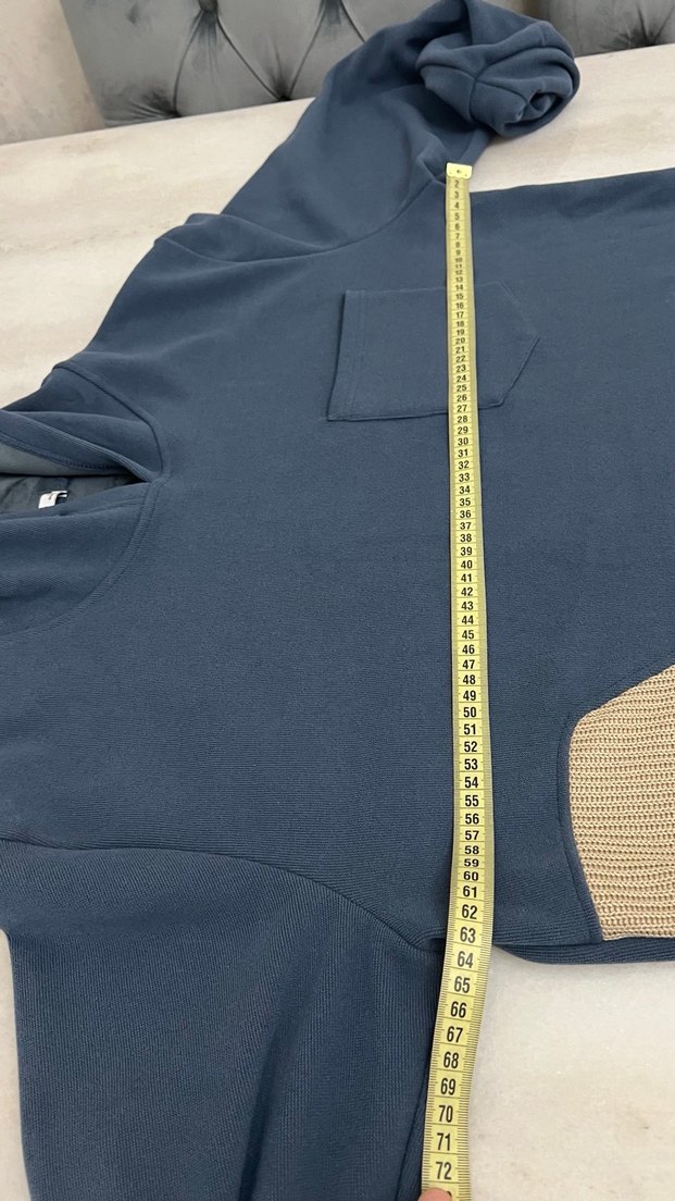 Lacivert Kapüşonlu ve Eşofman Altı Takımı - Görsel 3