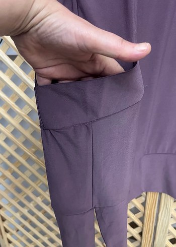 Zincir Detaylı Mor Kadın Salaş Tunik 2 beden - Görsel 4