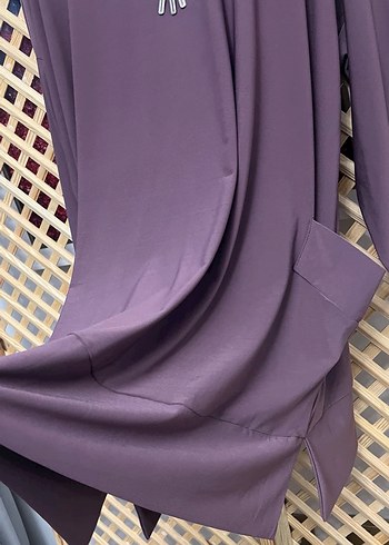 Zincir Detaylı Mor Kadın Salaş Tunik 2 beden - Görsel 6