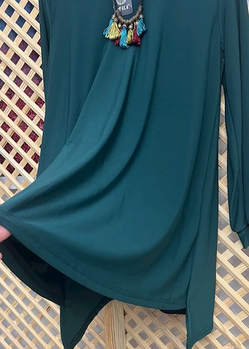 Uzun Kollu Bohem Salaş Tunik 1/2 beden - Görsel 6