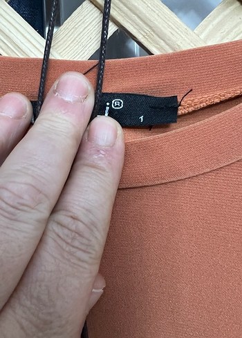 Kadın Bohem Uzun Kollu Kahverengi Tunik  36/44 uyumlu - Görsel 5