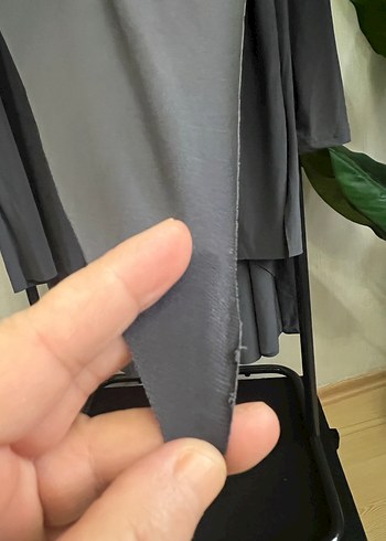 Kadın Siyah Uzun Salaş Etek takım 1/2 beden - Görsel 13