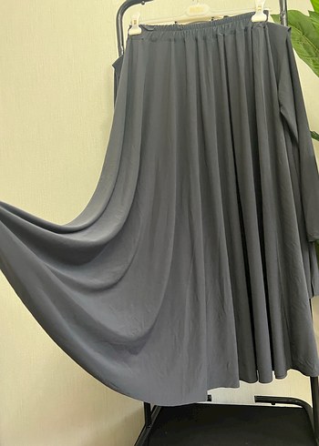 Kadın Siyah Uzun Salaş Etek takım 1/2 beden - Görsel 10