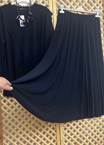 Siyah Uzun Kollu Kadın ikili takım 1/2 beden - Görsel 6