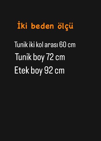 Siyah Uzun Kollu Kadın ikili takım 1/2 beden - Görsel 7