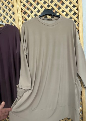 Uzun Kollu Salaş Kadın Tunik - Görsel 5