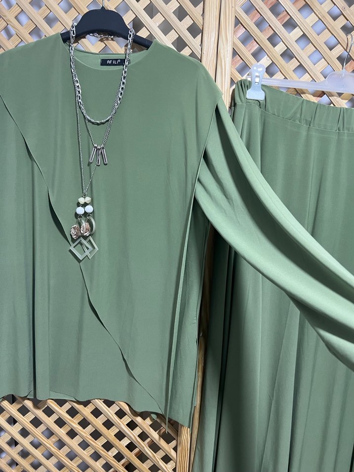 Su yrşili Uzun etek takın - Görsel 4