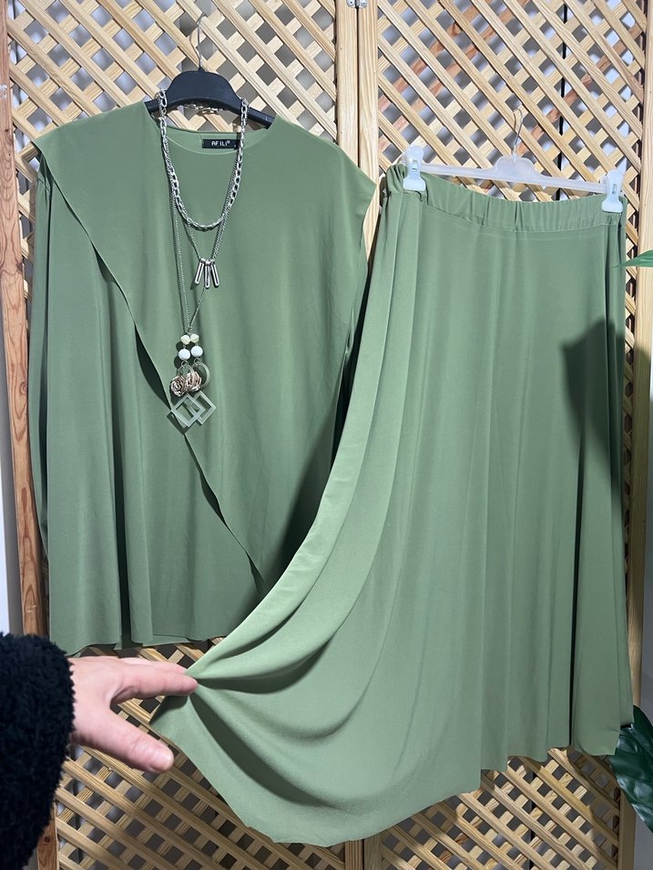 Su yrşili Uzun etek takın - Görsel 5