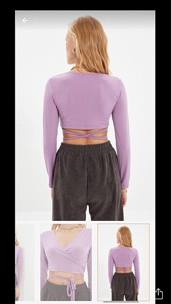 m Beden Lila crop