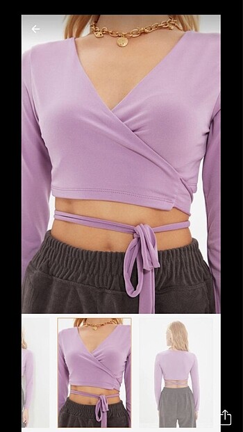 Trendyol & Milla Lila crop