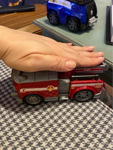 Paw petrol görev araçları ve figürü(Marchall) - Görsel 6