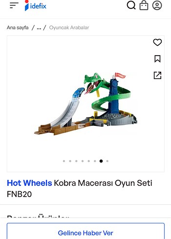 Hotwheels kobra macerası oyun seti - Görsel 5