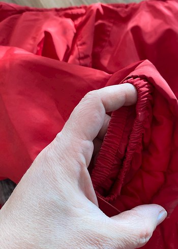 Kürklü Kapüşonlu Kırmızı Erkek Çocuk Mont - Görsel 5