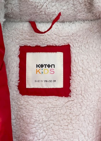 Kürklü Kapüşonlu Kırmızı Erkek Çocuk Mont - Görsel 2