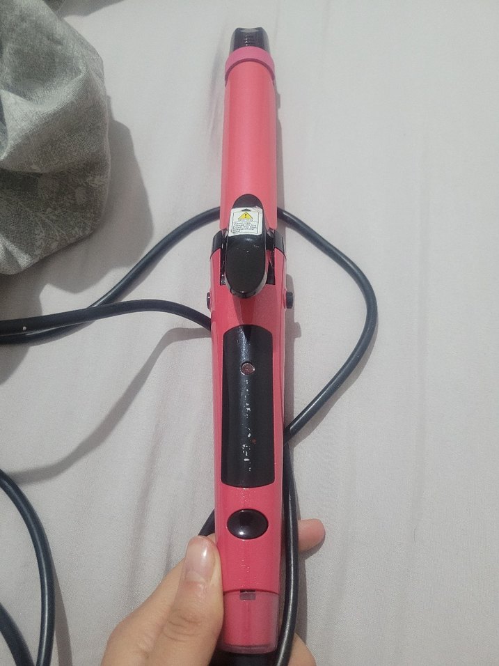 Pembe Renkli Saç Şekillendirici - Görsel 3