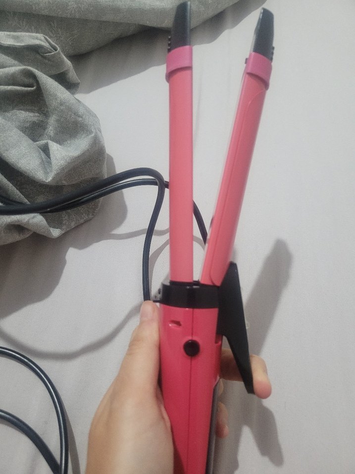 Pembe Renkli Saç Şekillendirici - Görsel 5