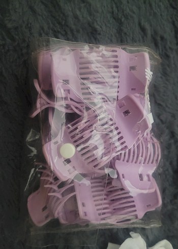 Mor Saç Bigudisi Seti - Görsel 7